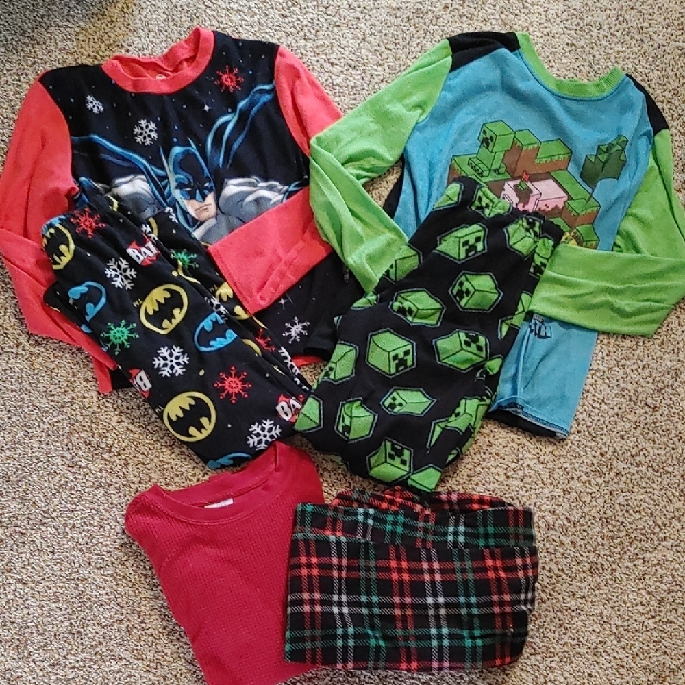 Boys Fleece Pajama Sets